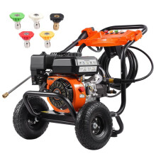 Lavadora de alta pressão a gasolina - DUOKU - 170B - 3500 PSI - 10 L/min - Bomba de alumínio