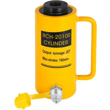 Hydraulischer Wagenheber - DUOKU - 20T - Robuster Zylinder - Höhe 202 mm - Universell für Autos