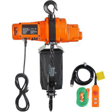 Guindaste Elétrico de Cadeia-Duoku-Altura de Elevação de 10 ft-Velocidade de 6,9 ft/min-230 V-Ponte Rolante Monofásica com Cadeia