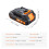 Batterie Lithium-ion - DUOKU - 20 V - 2,0 Ah - 20A max - Remplacement Outils Électriques 2