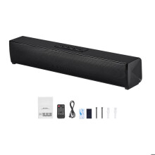 Barra de Som 2.0 - DUOKU - LK-S819-4 - Compacta 45 cm - Bluetooth - Controle Remoto Incluído