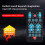 Bluetooth-stemvervormer/geluidskaart voor gaming en live-uitzendingen, compacte draagbare stemmodulator met 10 stemtransformatie-modi, plug-and-play 8