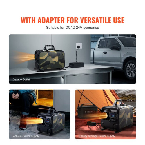 Chauffage diesel - DUOKU - CY5004 - 8 kW - 12/24 V - Commande Bluetooth 2
