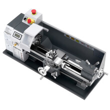 Torreta de Metales de Precisión-Duoku-210x370 mm-Velocidad Ajustable 0-2500 rpm-Engranajes Metálicos-Adecuado para el Procesamiento de Piezas