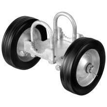Kit de Puerta Corredera-Duoku-Kit de Herramientas para Puerta Rodante de 6 po-Para Conectar las Vías-Ajustable-Negro