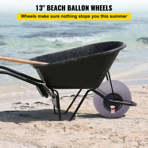 Pneus de Sable - DUOKU - 13" - TPU - Capacité 55 kg - Gonflable 2