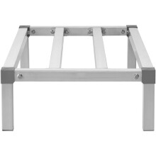 Support de Rangement en Aluminium-Duoku-Support de Rangement Commercial-pour Aliments au Sol de 36 po x 20 po-Capacité de 454 kg