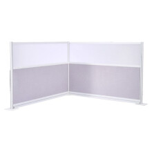 Bürowände - DUOKU - SCXSS-003 - 183x122 cm - PET Doppelsteg - Set von 2 freistehenden Paneelen