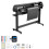 Plotter de corte - DUOKU - SK-1350L - Alimentação 1350 mm - Corte 1230 mm - Lâmina dupla ajustável 1