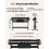 Plotter de corte - DUOKU - SK-1350L - Alimentação 1350 mm - Corte 1230 mm - Lâmina dupla ajustável 2