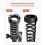Kit de Elevação de Nivelamento Frontal 3 Polegadas e Traseiro 2 Polegadas-Duoku-para Toyota 4Runner 2WD/4WD-Kit de Nivelamento de Chassi 5
