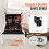 Jeu d'Arcade de Basket-ball - DUOKU - Pliable - 2 Joueurs - 5 Balles - 8 Modes 3