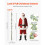 Weihnachtsgirlande - DUOKU - 2 m - Leuchtend - Olivenblätter - Rote Beeren 3