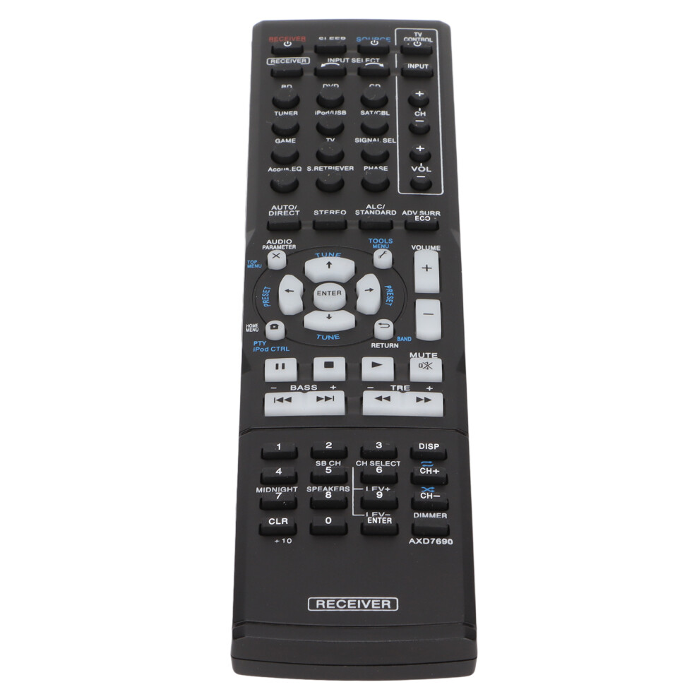 Pioneer Av Receiver Remote Control, Sensitive Infrared Transmission, Replacement For Vsx-322-K Vsx-523-K, Instant Setup 9416038704642