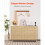 Commode - DUOKU - SR247246 - 6 Tiroirs - Bois Clair - Design Minimaliste Moderne 3