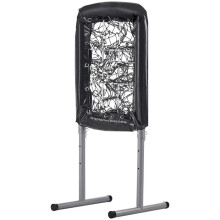Baseballnet met 9 gaten - Duoku - Softball trainingsapparatuur 21"x29" - Stevige en verstelbare trainingshulp