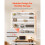 Panneau Mural - DUOKU - 4 x 4 pi - MDF - Conception Modulaire - Réglable Blanc 5