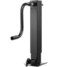 Cric de remorque quadrado para soldar - DUOKU - HS12000PTS - 5 443 kg - Curso 330 mm - Pé ajustável