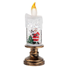 Realistic Snowfalls Effect Christmas Decoration Rotating-Red