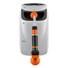 Enrouleur de Tuyau d'Arrosage - DUOKU - XW30 - 30 m - Fixation Murale - Buse 9 Motifs