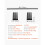 Pannelli di Riservatezza - DUOKU - PE FENCE 005 - Nero - Doppia parete - 1740 mm 2