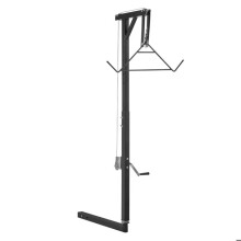 Palan para Engate de Caminhão-Duoku-Capacidade Máxima 136 kg-com Guincho Manual-Receptor 5 cm-Altura Ajustável