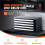 Boîte à Compartiments - DUOKU - ET5-A - Acier Q235 - 60 Compartiments - Rangement Empilable 4