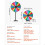 Roue de Loterie - DUOKU - 914,4 mm - 18 Sections - Support Réglable - Roulette Effaçable à Sec 2