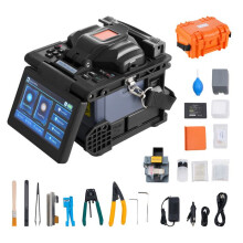 Optische vezelstripper 6 motoren-Duoku-Strippen 6 s en verwarming 13 s-LCD-scherm 5"-3-in-1 houder-Batterij 7800 mAh