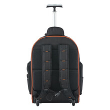 Rugzak met Wielen-Duoku- Draagvermogen 50 kg- Opslagtas voor Gereedschap- Afmetingen 45 x 27,5 x 56 cm- met 72 Compartmenten