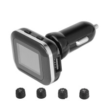 Sistema de monitoreo de presión de neumáticos - DUOKU - RV-Duoku-4 - 4 sensores - 5 alarmas - Pantalla en tiempo real