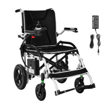 Sedia A Rotelle Elettrica Pieghevole-Duoku-Capacità di Carico 100 kg-Autonomia di 19,3 km-Sedile Confortevole di 450 mm