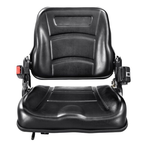 Asiento de Carretilla Elevadora Universal-Duoku- con Respaldo Regulable- Microinterruptor- Cinturón de Seguridad Retráctil