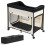 Cama elevada para animais - DUOKU - XL - Tecido Oxford 600D - Rodas - Bege 1