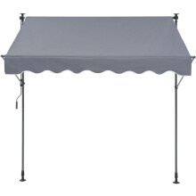 Toldo Retrátil - DUOKU - SDA200120 - 198x119 cm - UV80+ - Manual com Cortina Protetora Solar