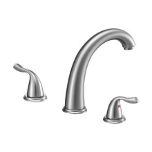 Baduitloop - DUOKU - Romaine - Watervaluitloop - 3 Gaten - Geborsteld RVS