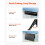 Table Suspendue - DUOKU - Modèle DL-BC04 - Pliable - Inox - 122 x 45 cm 6