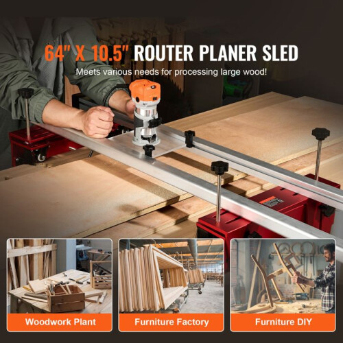 Roteador Sled-Duoku-64 polegadas-Portátil e Ajustável para o Nivelamento da Madeira-Ideal para o DIY de Madeira em Casa 2