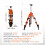 Tripé de nível a laser - DUOKU - ELV-170 - Suporte roscado 5/8"-11 - Altura ajustável 690-1720 mm - Alumínio fundido 2