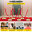 Poste de Control de Multitudes - DUOKU - 6Pcs - Acero Inoxidable - Terciopelo Rojo - 1,5 m 3