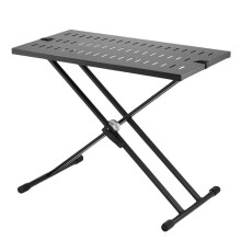 Tafel DJ Draagbaar-Duoku-81 x 50,8 cm-Hoogte Verstelbaar voor Laptop en Controller-Vouwbureau in Dubbele X