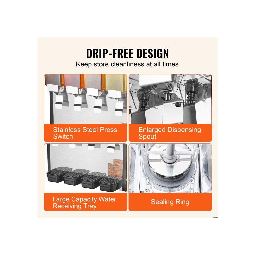 Distributeur De Boisson S Avec Robinet, 4,5L Distributeur D'Eau