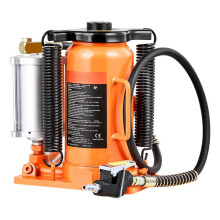 Hydraulischer und pneumatischer Wagenheber 20 t - DUOKU - MR8004 - Hubbereich 260-495 mm - Verstellschraube 65 mm - Tragfähigkeit 20 t