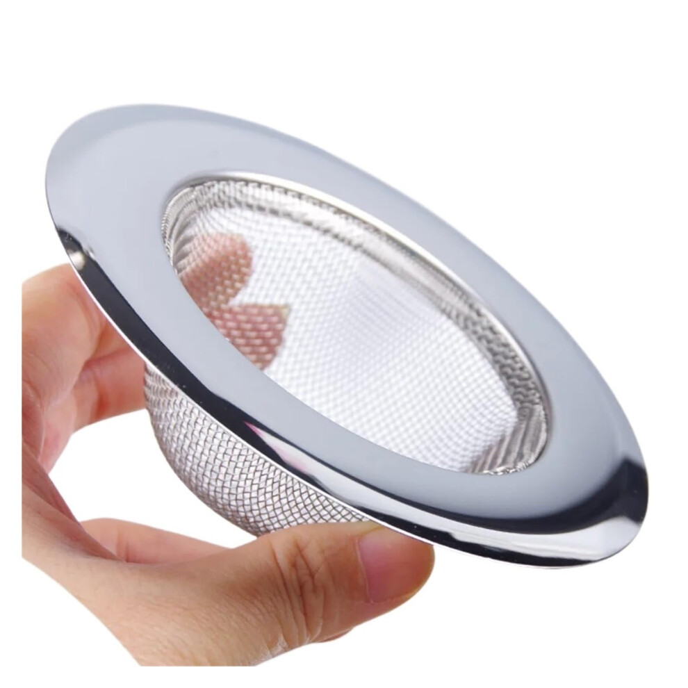 Universal Stainless Steel Sink Strainer Anticlogging Kitchen Drain Filter Hair And Debris Catcher 9426802858792