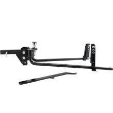 Attelage de Répartition de Poids 453 kg avec Tige de 50 mm-Duoku-Boule 58,7 mm-Système de Contrôle pour Stabilisation de Remorque