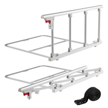 Barreira de Cama Dobrável para Idosos-Duoku-975 mm-Trilho de Segurança para Cama Médica-Cinta de Fixação-Altura Ajustável