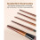 Makeup Pinsel - DUOKU - 9 STÜCK - Professionell - Synthetische Borsten - Holzgriff 6