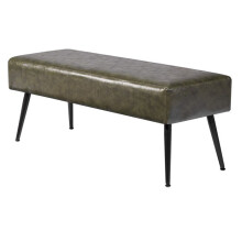 Banco - DUOKU - CWD0016CA-KD-VERDE - Couro PU - 110 x 40 x 43 cm - 300 kg