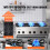 Gasherd - DUOKU - EUGHP-636 - 6 Brenner - 42 kW - Edelstahl 3