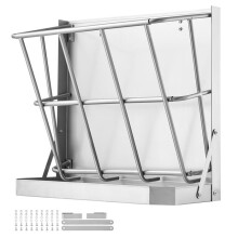 Hooinrichting - DUOKU - 21 Gallons - 2-in-1 - Muurbevestiging - Koolstofstaal